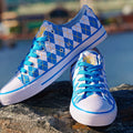 'Argyle' Canvas sneakers